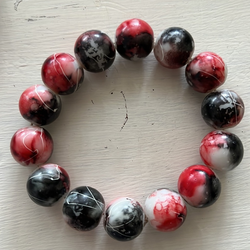Bundle stretch beaded bracelets - Picture 4 of 7